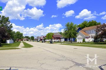 Tewes Farm Estates subdivision in Beach Park, IL