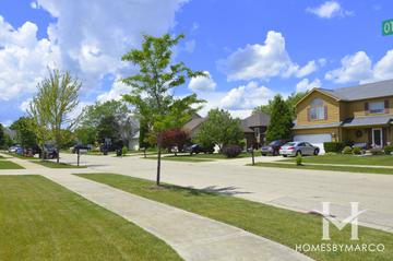 Tewes Farm Estates subdivision in Beach Park, IL