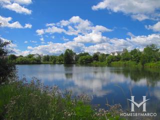 Courts of Indian Creek subdivision in Indian Creek, IL