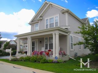 Courts of Indian Creek subdivision in Indian Creek, IL