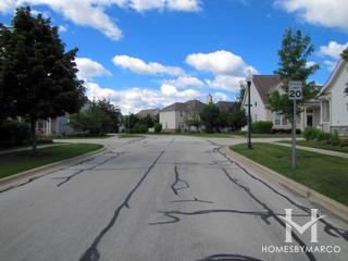 Courts of Indian Creek subdivision in Indian Creek, IL