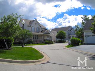 Courts of Indian Creek subdivision in Indian Creek, IL