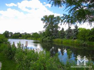 Courts of Indian Creek subdivision in Indian Creek, IL