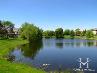 Countryside Oaks subdivision in Mundelein, IL