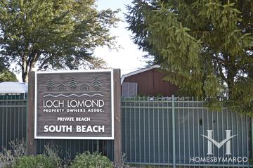 Loch Lomond subdivision in Mundelein, IL