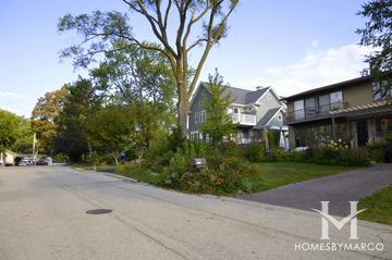 Sylvan Lake subdivision in Mundelein, IL