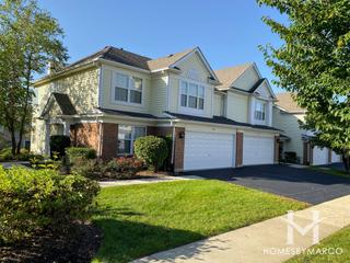 Coventry Park subdivision in Palatine, IL