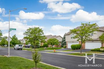 Riverbrook West subdivision in Naperville, IL