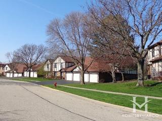 Deerpath Manor subdivision in Palatine, IL
