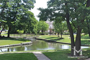 Harvest Run subdivision in Palatine, IL