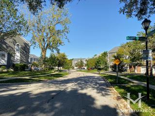 Hickory Hill subdivision in Palatine, IL