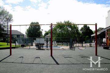 Hidden Creek subdivision in Palatine, IL