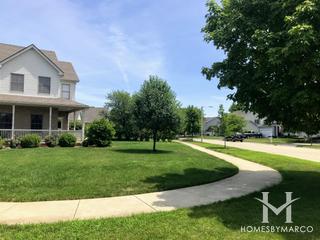 Morgan Crossing subdivision in Oswego, IL