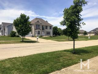 Morgan Crossing subdivision in Oswego, IL