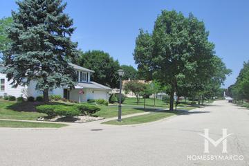 Greenfields subdivision in Cary, IL