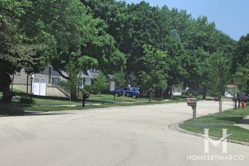 Greenfields subdivision in Cary, IL