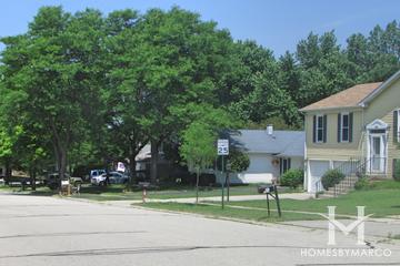 Greenfields subdivision in Cary, IL