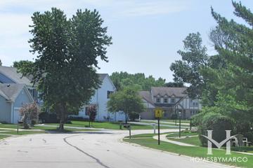 Greenfields subdivision in Cary, IL
