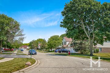 Kingsbrooke subdivision in Palatine, IL