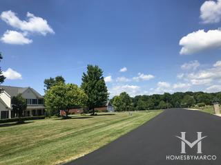 Woods of Silver Springs subdivision in Yorkville, IL