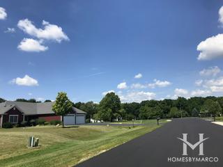 Woods of Silver Springs subdivision in Yorkville, IL