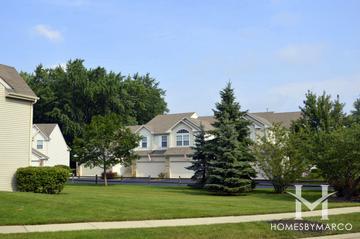 Maplewood Court subdivision in Grayslake, IL