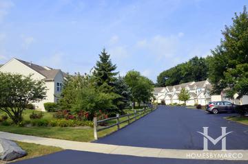 Maplewood Court subdivision in Grayslake, IL