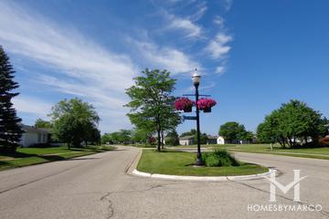 Saddlebrook Farms subdivision in Grayslake, IL