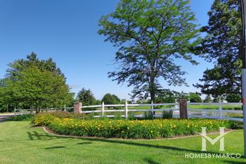 Saddlebrook Farms subdivision in Grayslake, IL