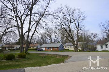 Wildwood subdivision in Grayslake, IL