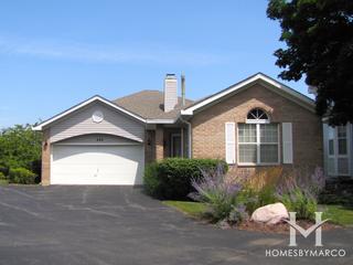 Parkside on the Green subdivision in Palatine, IL