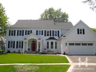 Peregrine Lake Estates subdivision in Palatine, IL