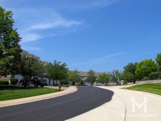 Peregrine Lake Estates subdivision in Palatine, IL