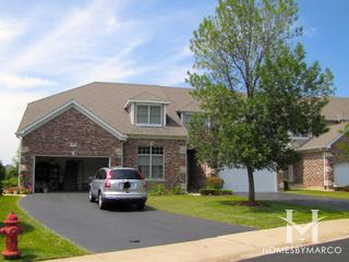 Peregrine Lake Estates subdivision in Palatine, IL