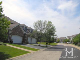 Peregrine Lake Estates subdivision in Palatine, IL