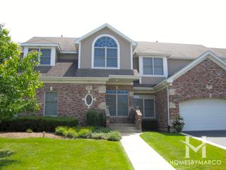 Peregrine Lake Estates subdivision in Palatine, IL