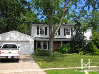 Peregrine Lake Estates subdivision in Palatine, IL