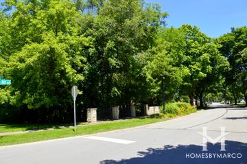 Pleasant Hill subdivision in Palatine, IL