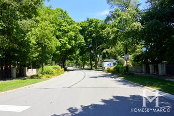 Pleasant Hill subdivision in Palatine, IL