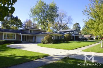 Reseda subdivision in Palatine, IL