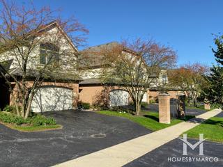 Sutton Park Place subdivision in Palatine, IL