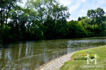 Timberlake Estates subdivision in Palatine, IL