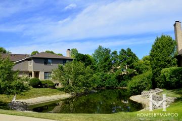 Timberlake Estates subdivision in Palatine, IL