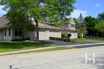 Timberlake Estates subdivision in Palatine, IL