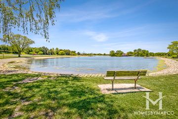 Winston Park subdivision in Palatine, IL