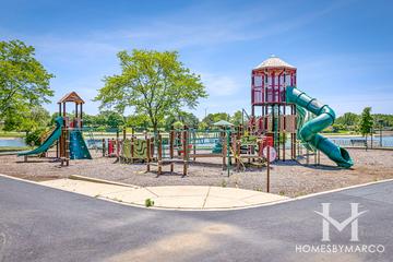 Winston Park subdivision in Palatine, IL