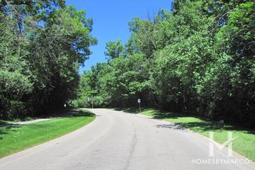 Tangley Oaks subdivision in Lake Bluff, IL