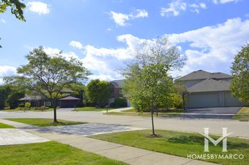 Bristol Place subdivision in Deerfield, IL