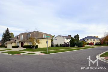 Clavinia subdivision in Deerfield, IL