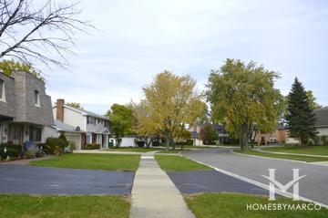 Clavinia subdivision in Deerfield, IL